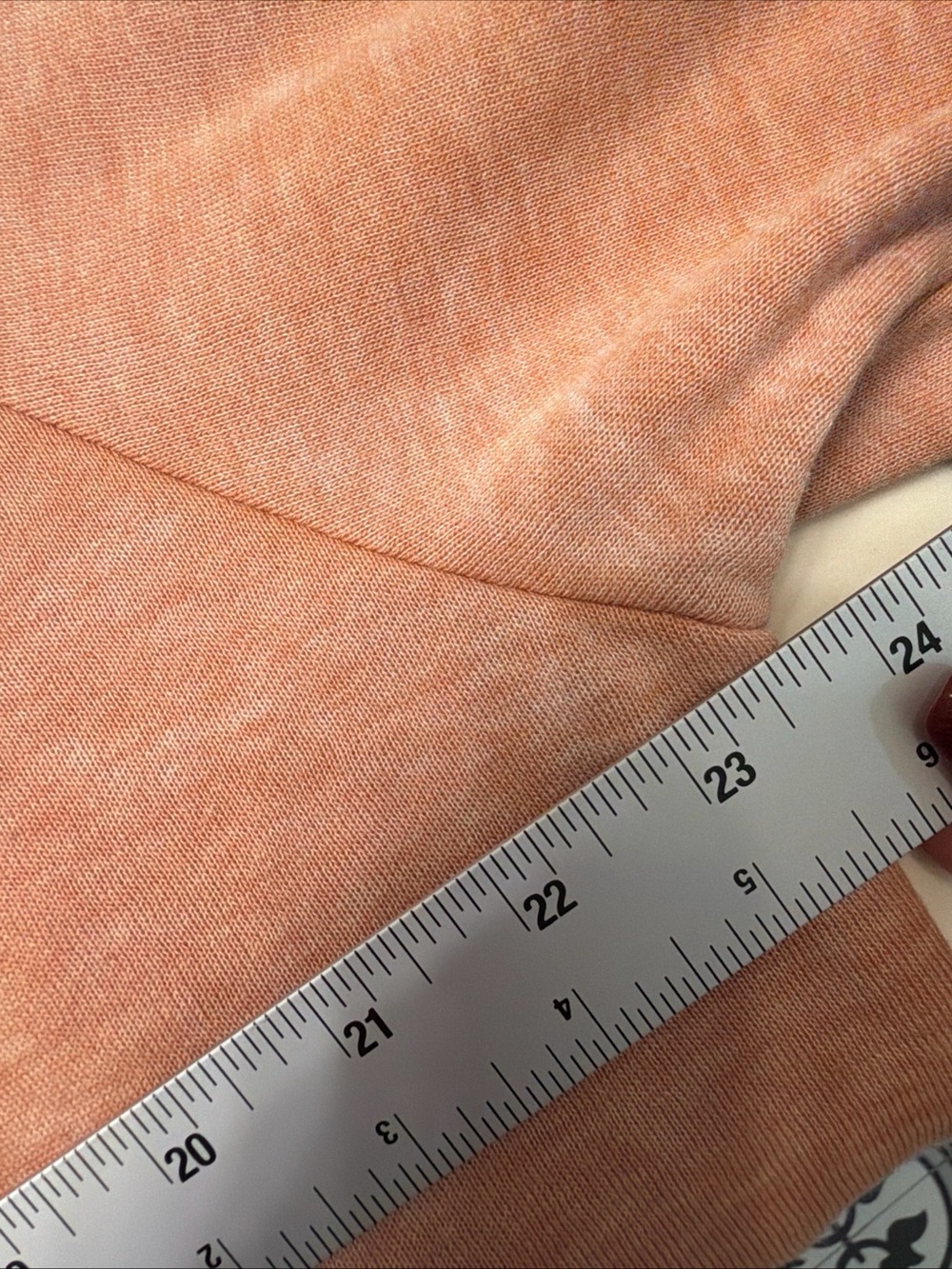 Simply Southern Peach Crewneck Sweatshirt - Picture 7 of 7